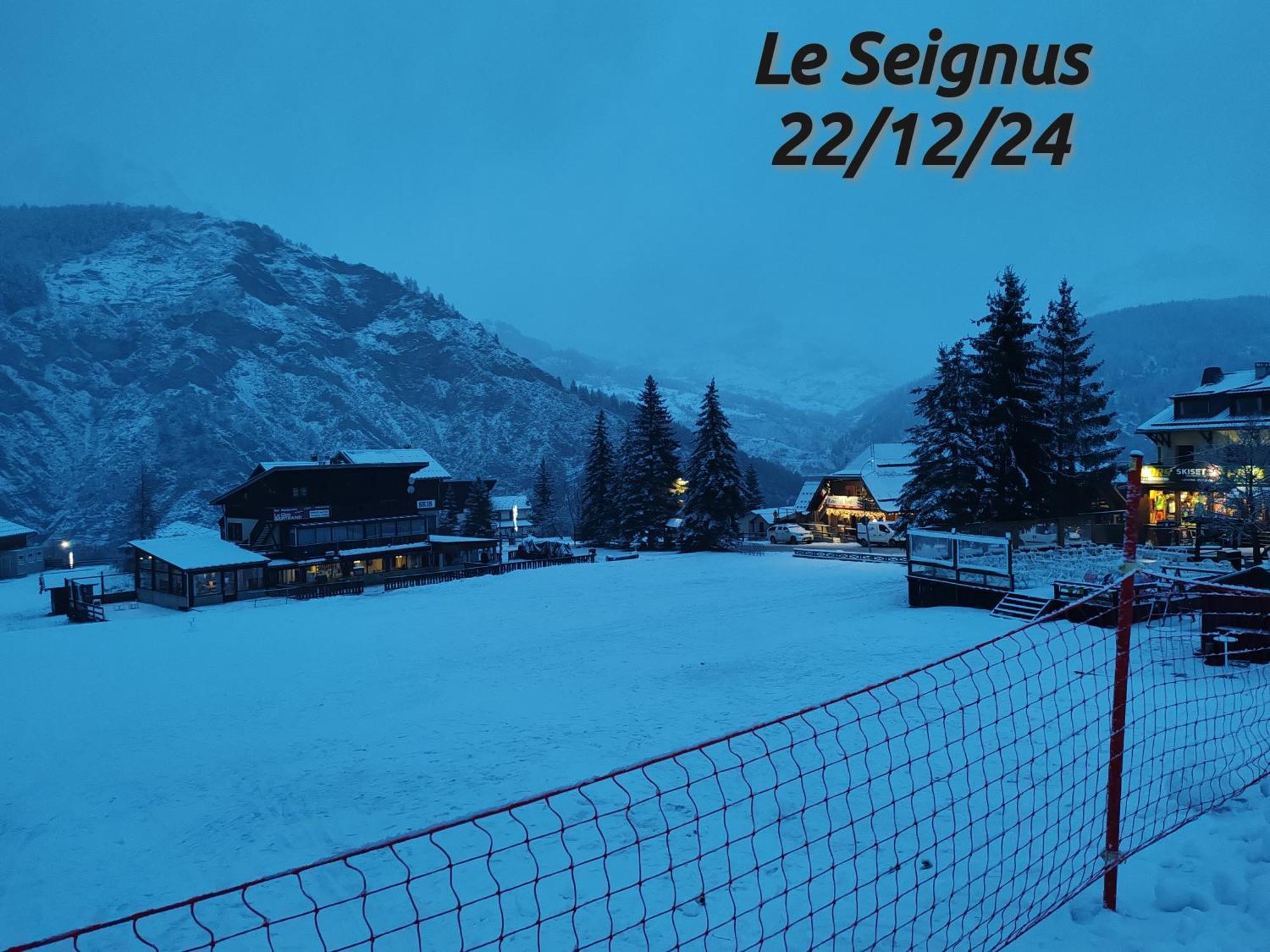 Studio Seignus D Allos Pieds Des Pistes Dış mekan fotoğraf