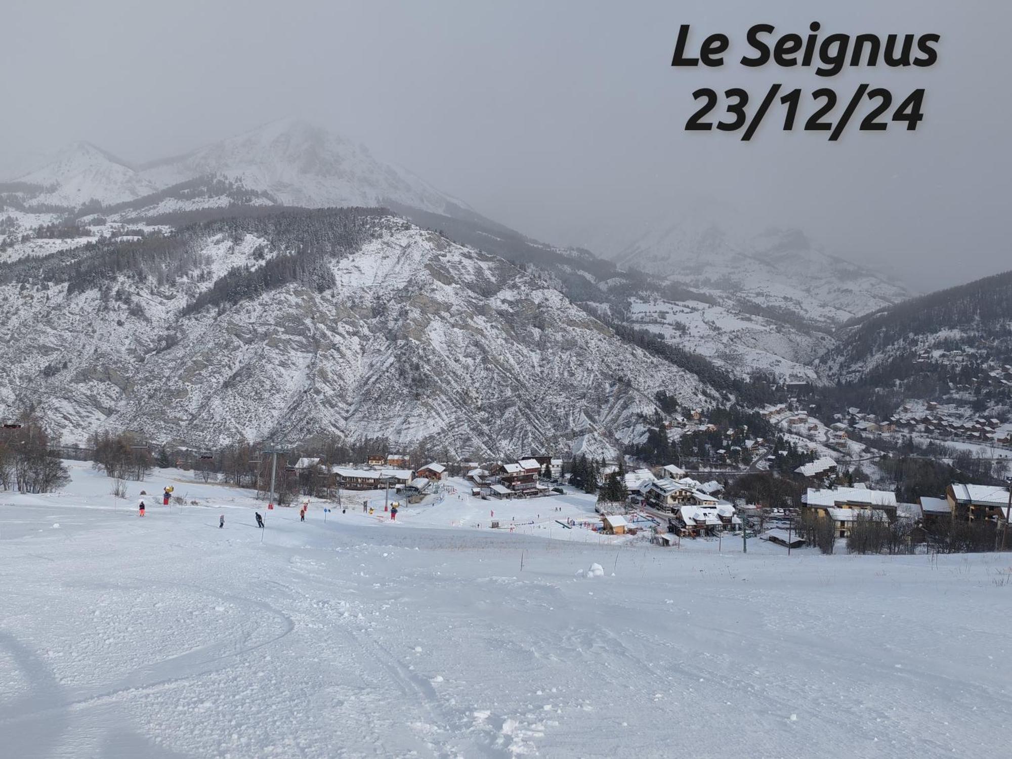 Studio Seignus D Allos Pieds Des Pistes Dış mekan fotoğraf