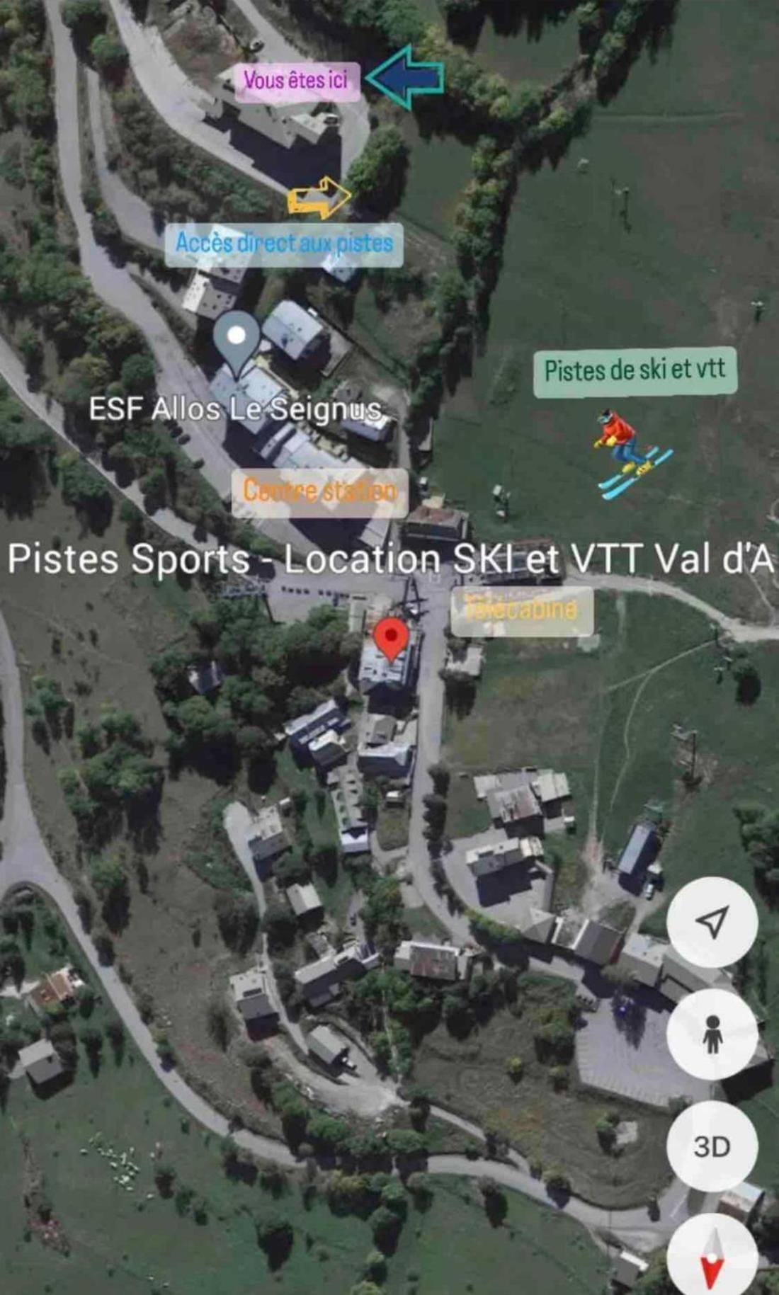 Studio Seignus D Allos Pieds Des Pistes Dış mekan fotoğraf